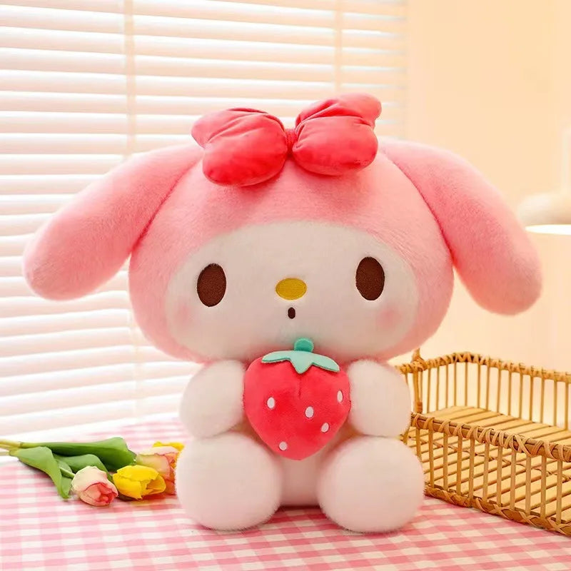 25-40CM Big Size Sanrio Plushies Kuromi / Hello Kitty