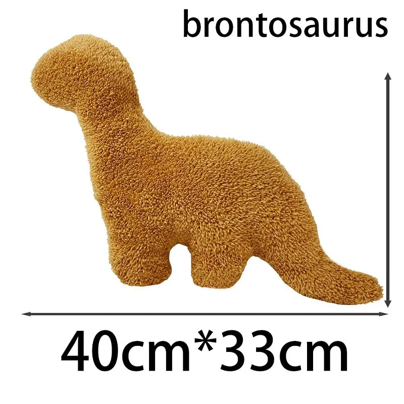 Dinosaur Nugget Plush Pillow Dino Nuggies