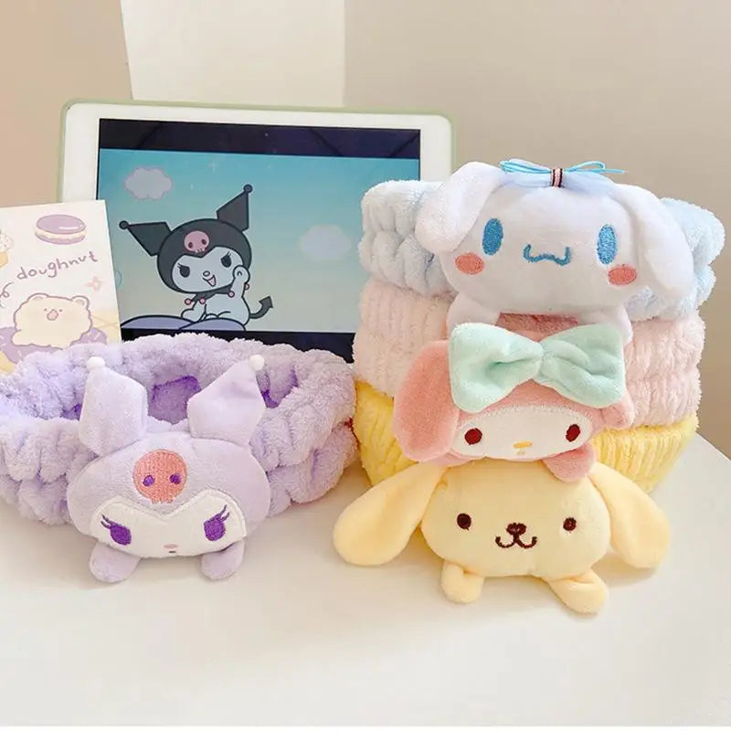 Sanrio Characters Make-Up Headband Kuromi, Cinnamoroll