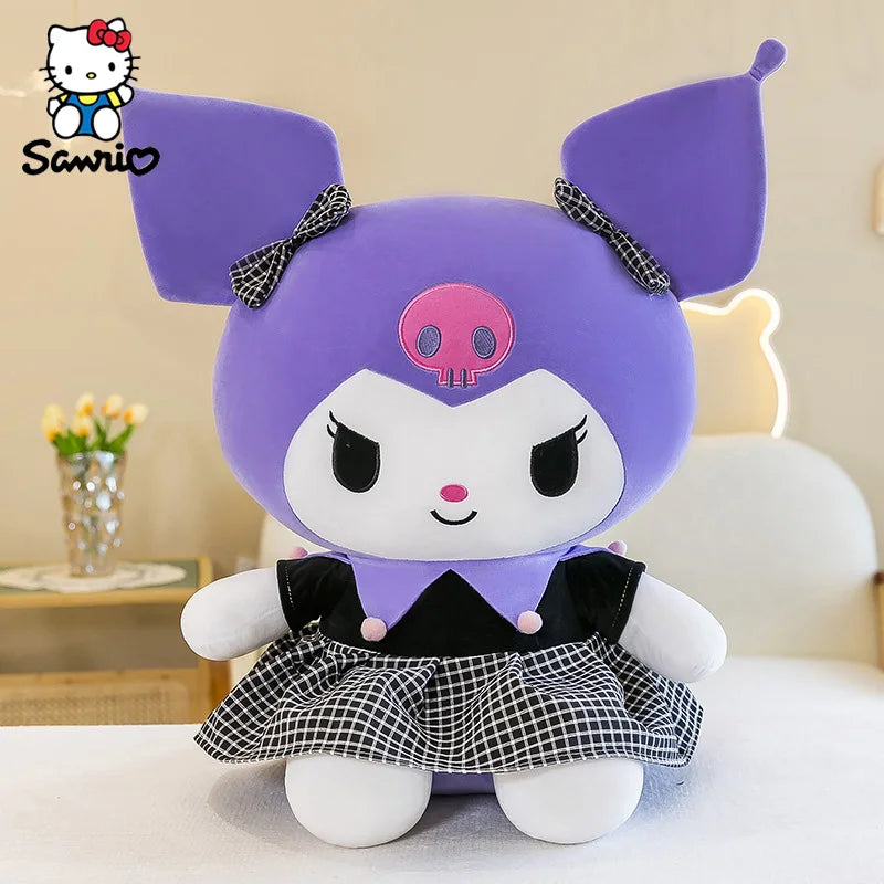 25-40CM Big Size Sanrio Plushies Kuromi / Hello Kitty