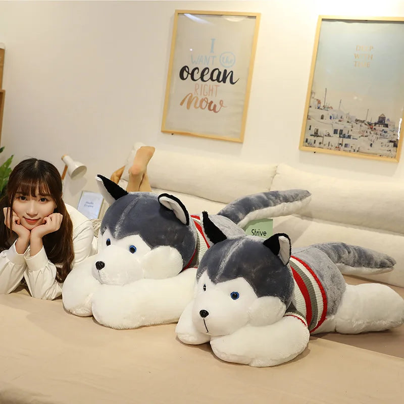 50-120CM Giant Kawaii Husky Plush