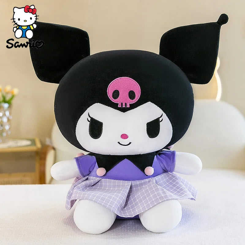 25-40CM Big Size Sanrio Plushies Kuromi / Hello Kitty