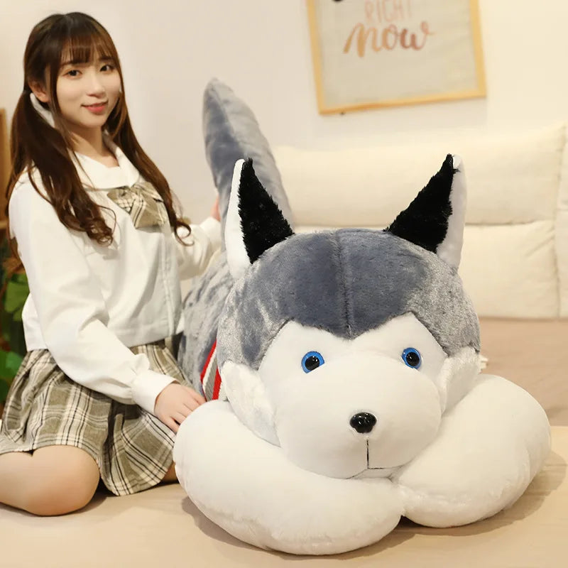 50-120CM Giant Kawaii Husky Plush