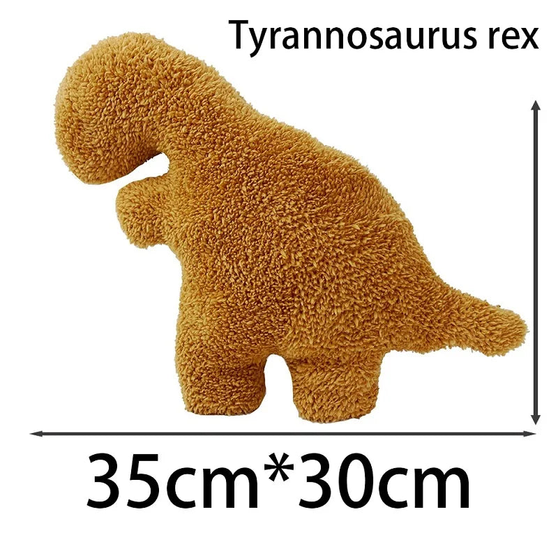 Dinosaur Nugget Plush Pillow Dino Nuggies