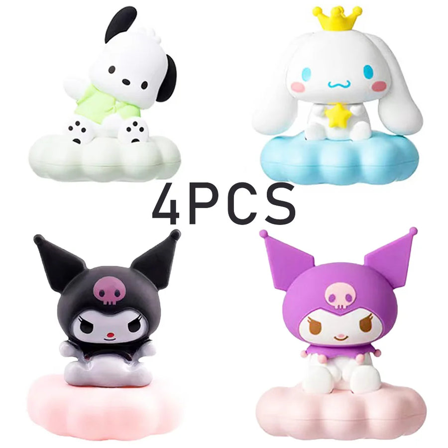 10cm Sanrio Characters Night Light Desk Lamp Kuromi, Cinnamoroll