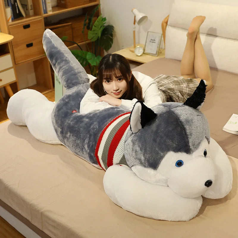 50-120CM Giant Kawaii Husky Plush