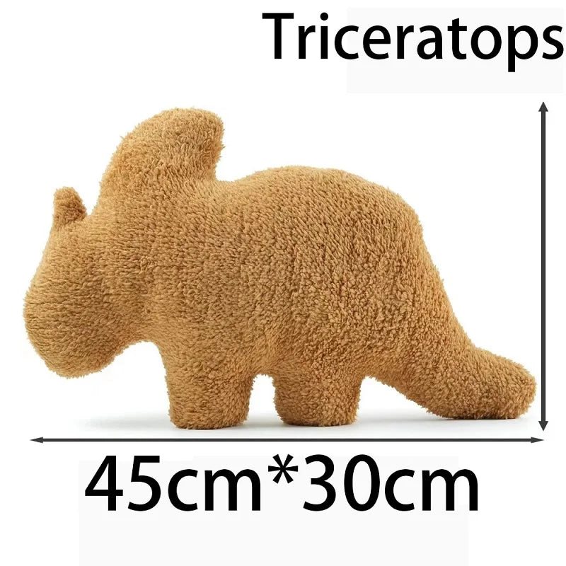 Dinosaur Nugget Plush Pillow Dino Nuggies