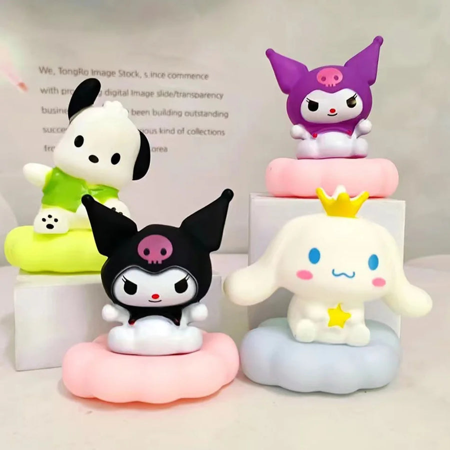 10cm Sanrio Characters Night Light Desk Lamp Kuromi, Cinnamoroll