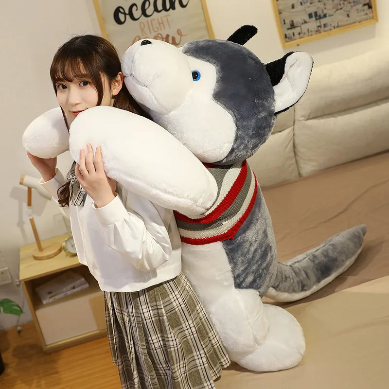 50-120CM Giant Kawaii Husky Plush