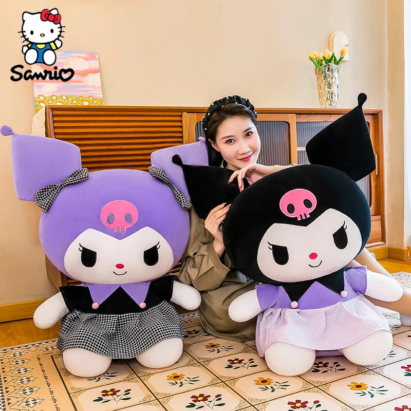 25-40CM Big Size Sanrio Plushies Kuromi / Hello Kitty