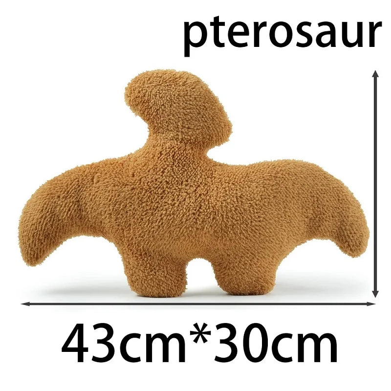 Dinosaur Nugget Plush Pillow Dino Nuggies