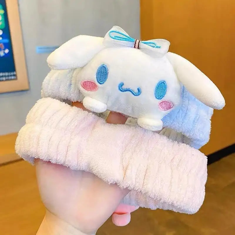 Sanrio Characters Make-Up Headband Kuromi, Cinnamoroll