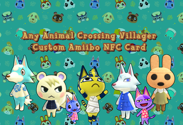 Animal Crossing Amiibo NFC Card - Welcome Amiibo Series