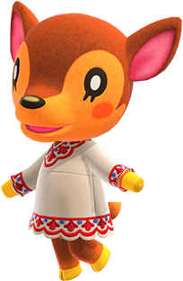 Animal Crossing NFC Amiibo Cheat Card - FAUNA #019