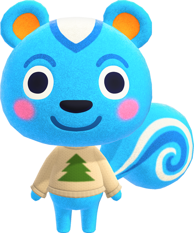 Animal Crossing NFC Amiibo Cheat Card - FILBERT #165