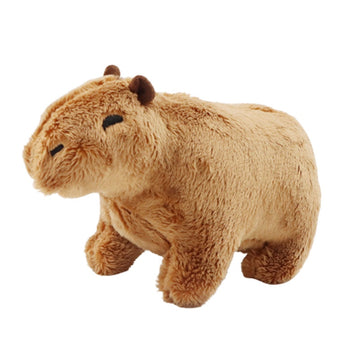 18cm Fluffy Capybara Plush Toy