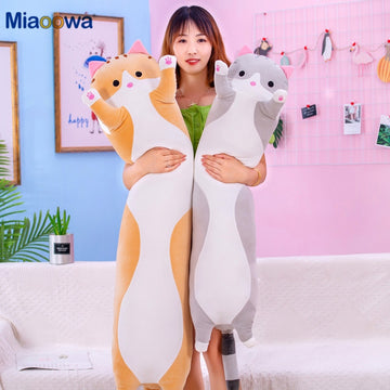 50/70/90/110/130cm Super Long Cat Pillow