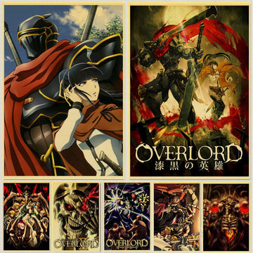 Overlord Retro Style Posters