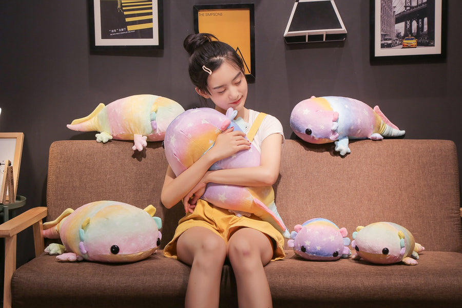 37/46/58cm Giant Salamander Plush Pillow