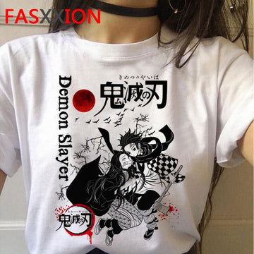 Demon Slayer Kimetsu no Yaiba T-Shirt: Tanjiro + Nezuko
