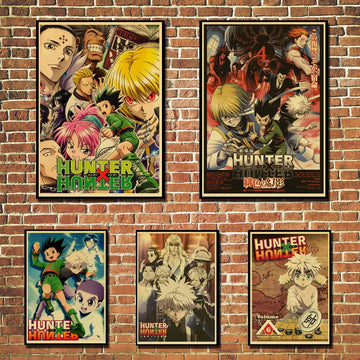 Hunter x Hunter Retro Style Posters