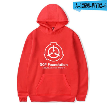 Red SCP Foundation Hoodie