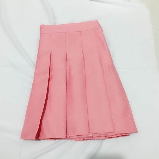 Harajuku Fashion Plaid Pleated Skirts in 11 Colours