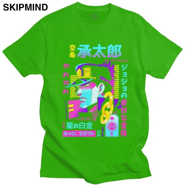 JoJo's Bizarre Adventure Jotaro T-Shirt in 14 Colours