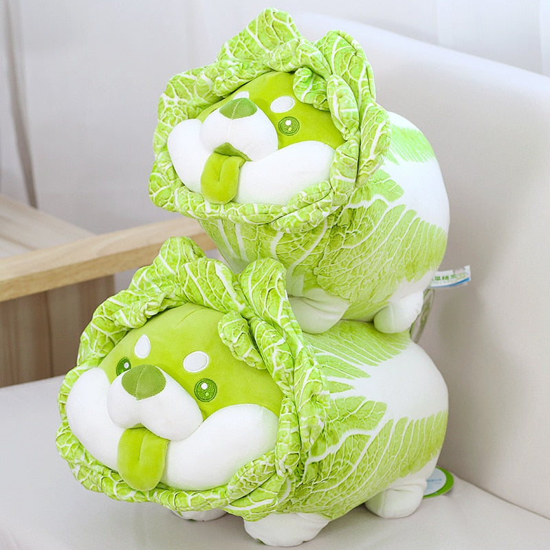 20-50cm Vegetable Dog Plush Toys