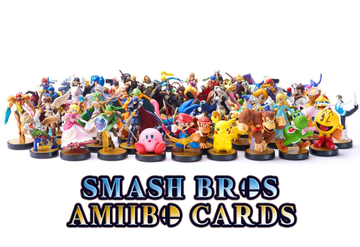Smash Bros NFC Amiibo Cheat Cards