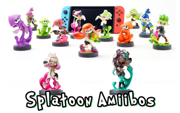 Splatoon NFC Amiibo Cheat Cards