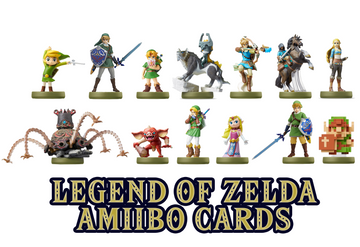 Legend of Zelda NFC Amiibo Cheat Cards